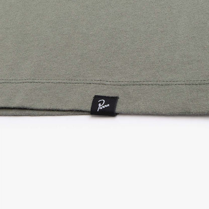 By Parra Insecure Days T-Shirt, Greyish Green, Detail Shot 5