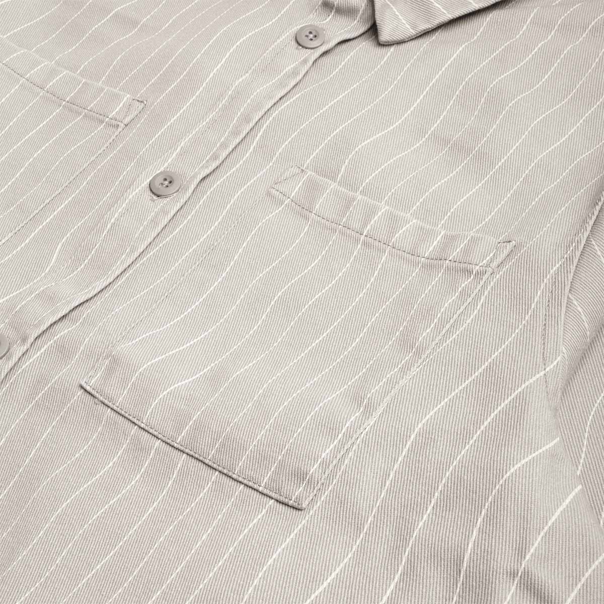 By Parra Meandering Lines Shirt, Grey, Detail Shot 2