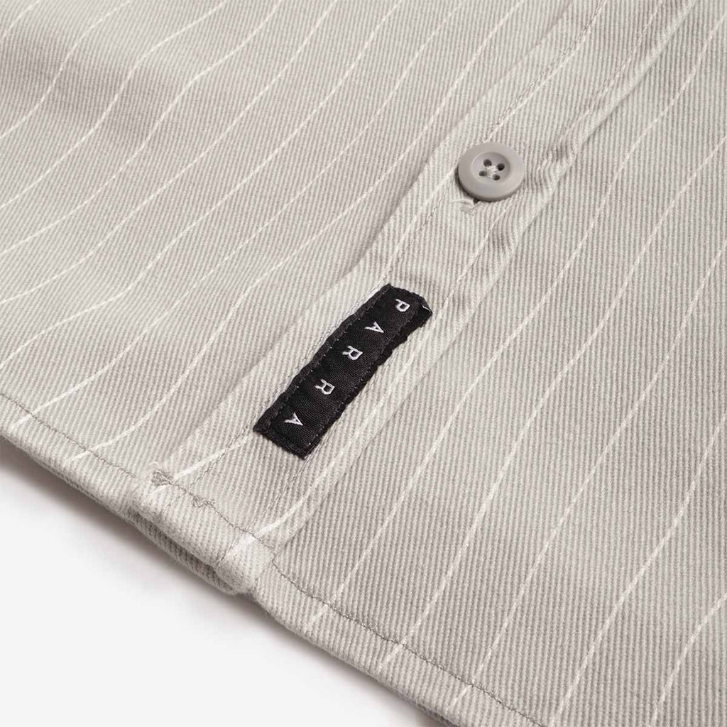 By Parra Meandering Lines Shirt, Grey, Detail Shot 3