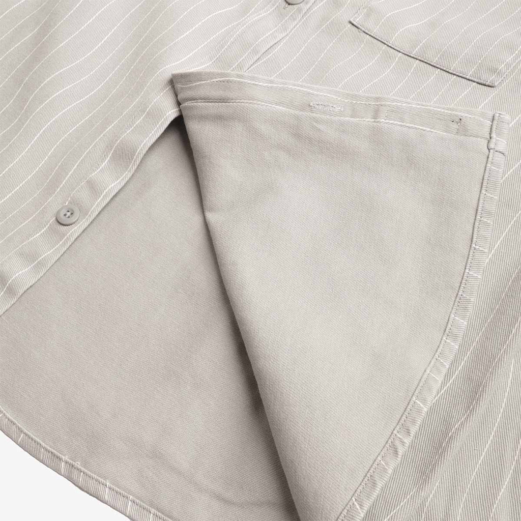 By Parra Meandering Lines Shirt, Grey, Detail Shot 4