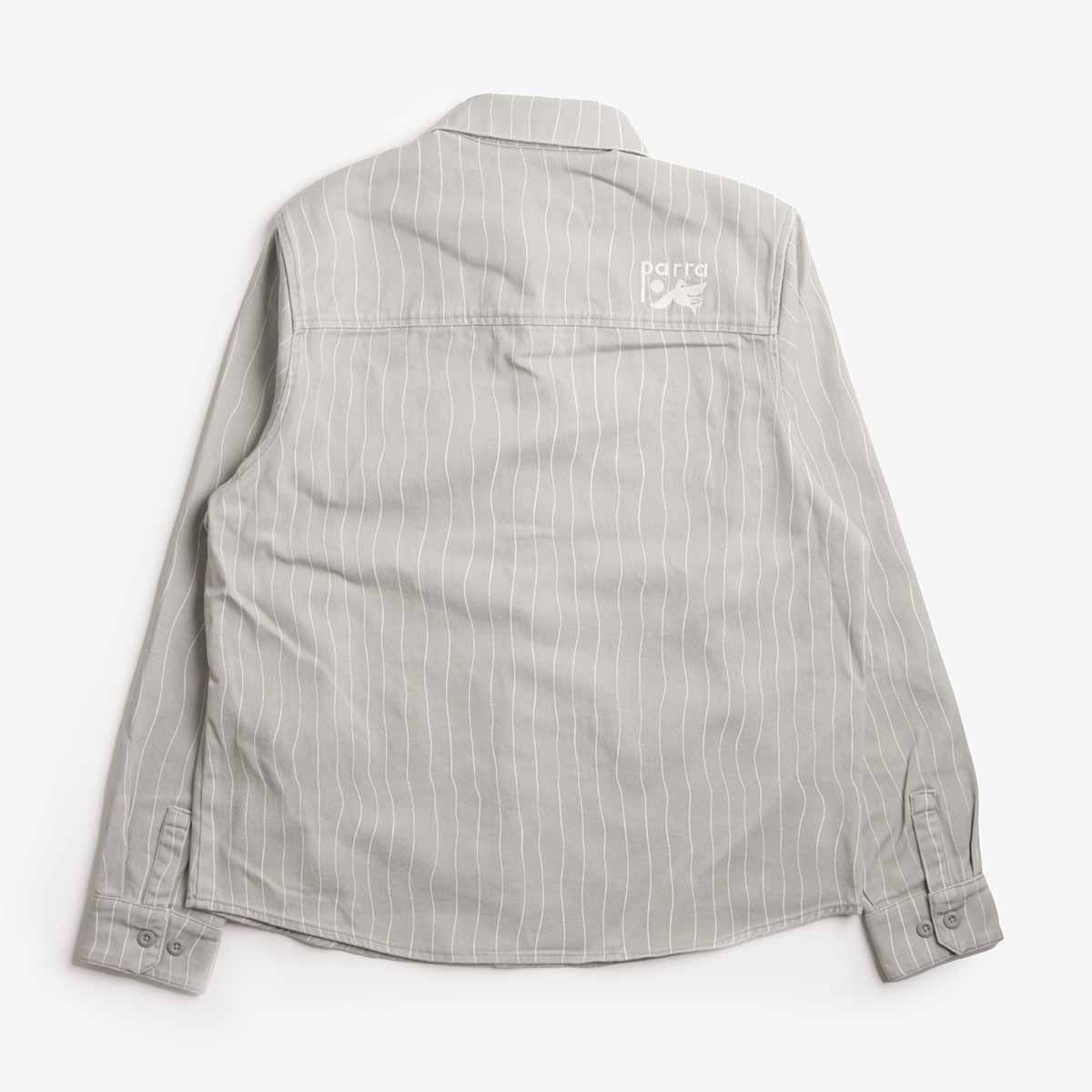 By Parra Meandering Lines Shirt, Grey, Detail Shot 5