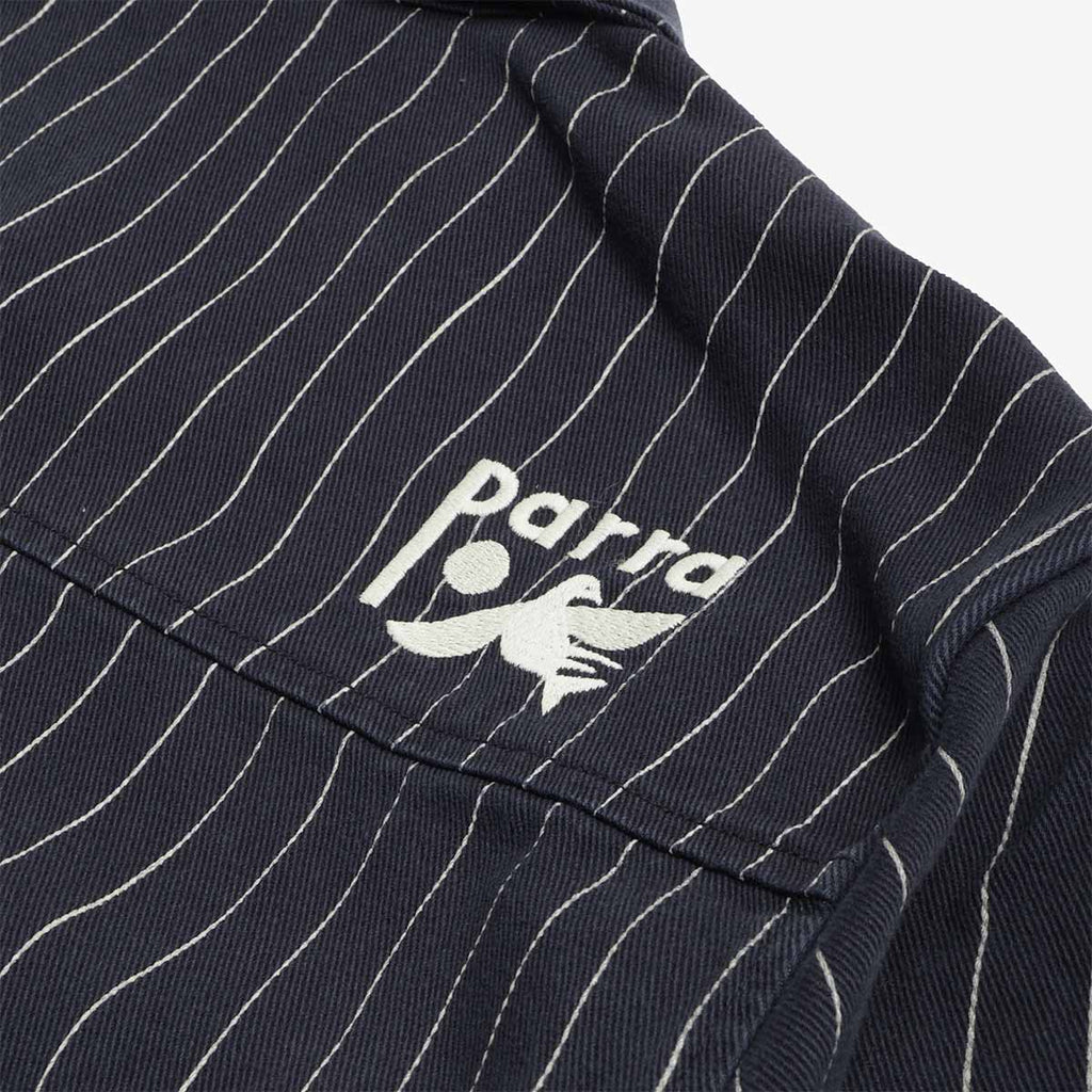 By Parra Meandering Lines Shirt, Navy Blue, Detail Shot 6
