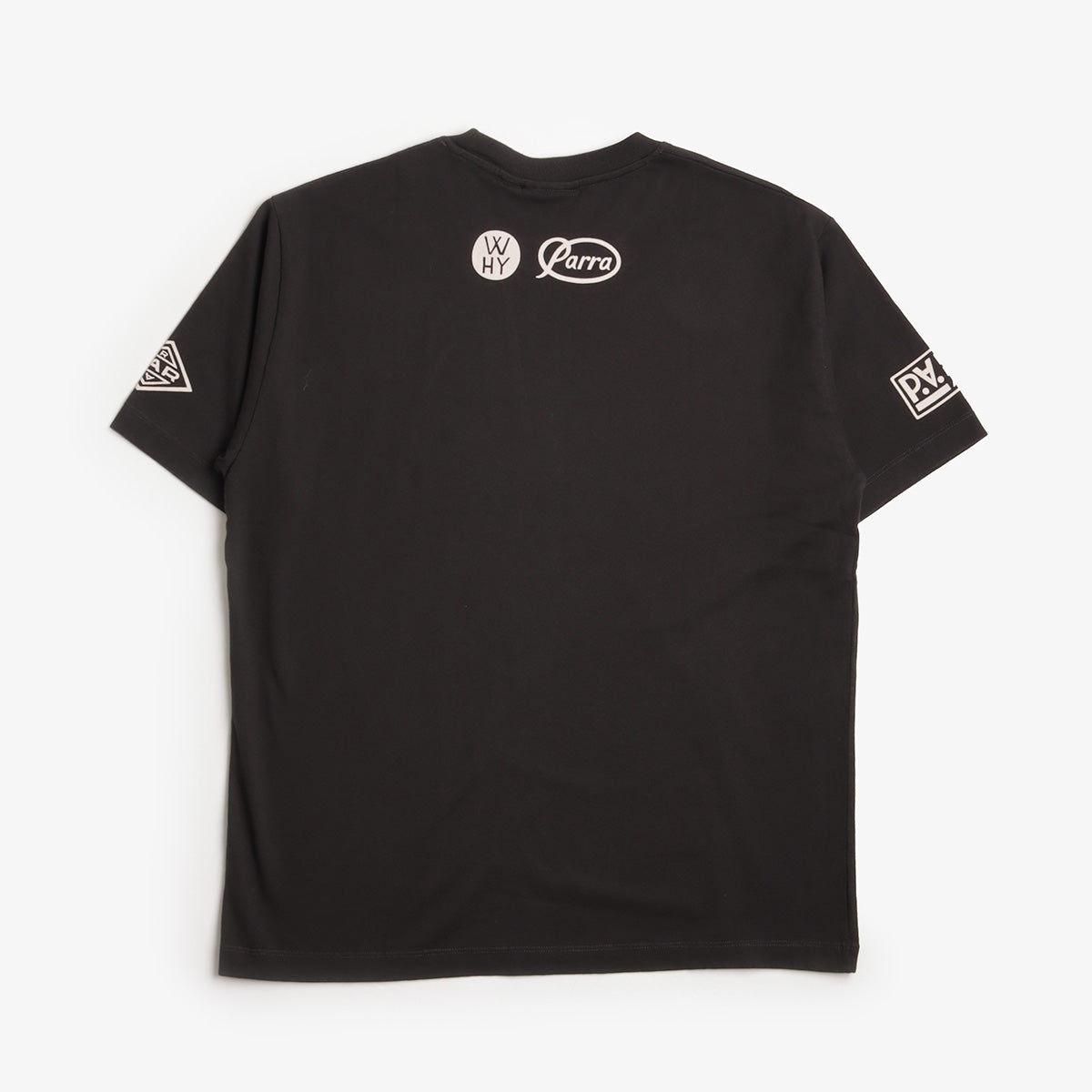 By Parra Media Training T-Shirt, Black, Detail Shot 2
