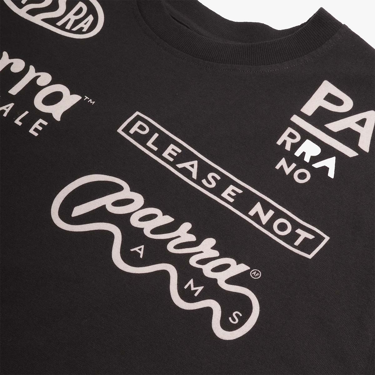 By Parra Media Training T-Shirt, Black, Detail Shot 3