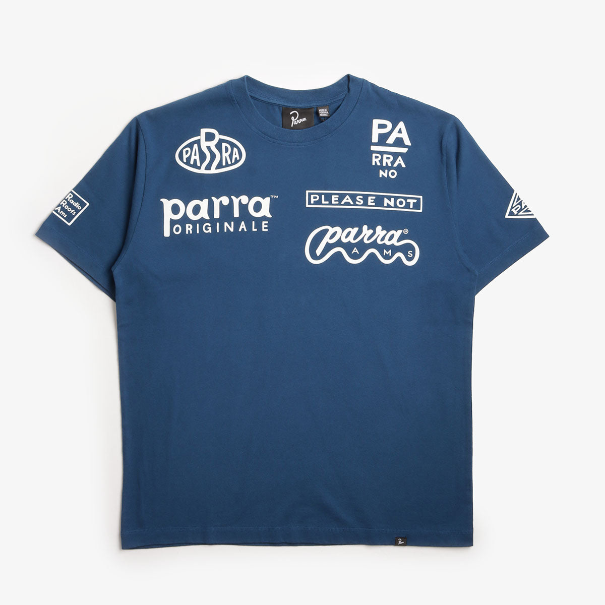 By Parra Media Training T-Shirt, Blue, Detail Shot 1