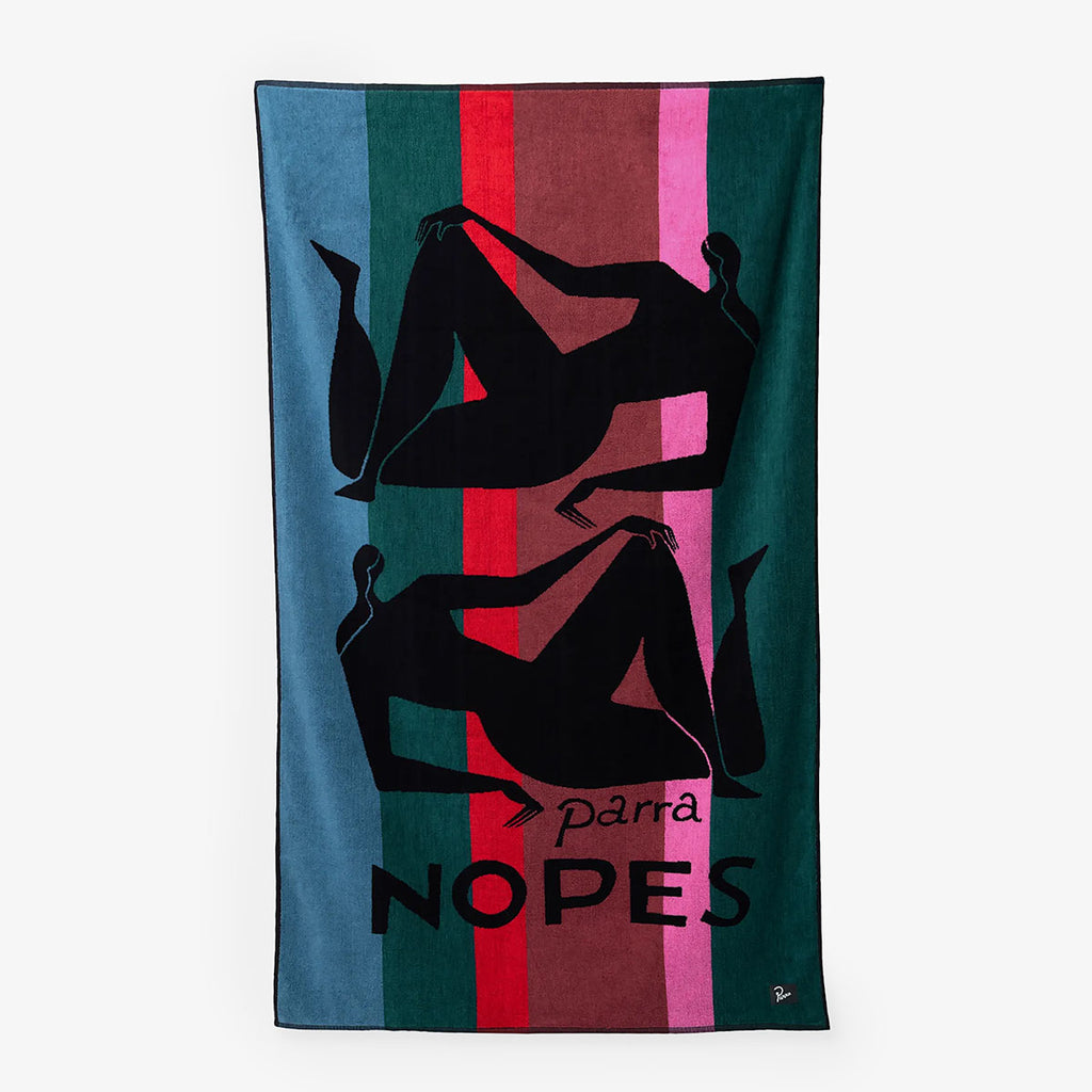 By Parra Nopes und Nopes Beach Towel