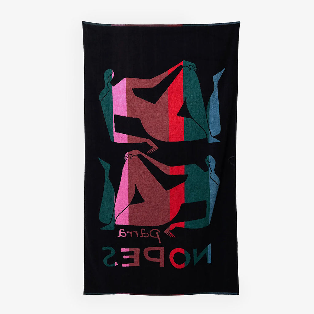 By Parra Nopes und Nopes Beach Towel