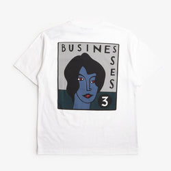 thumbnail By Parra Nothing Please T-Shirt, White, Detail Shot 2