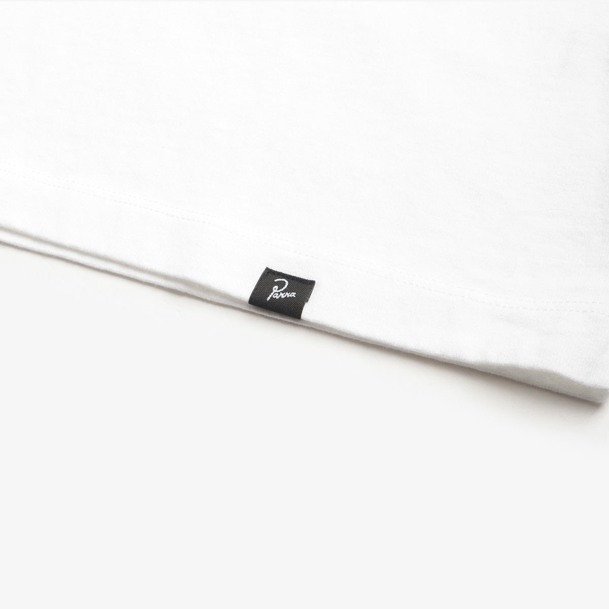 main By Parra Nothing Please T-Shirt, White, Detail Shot 4