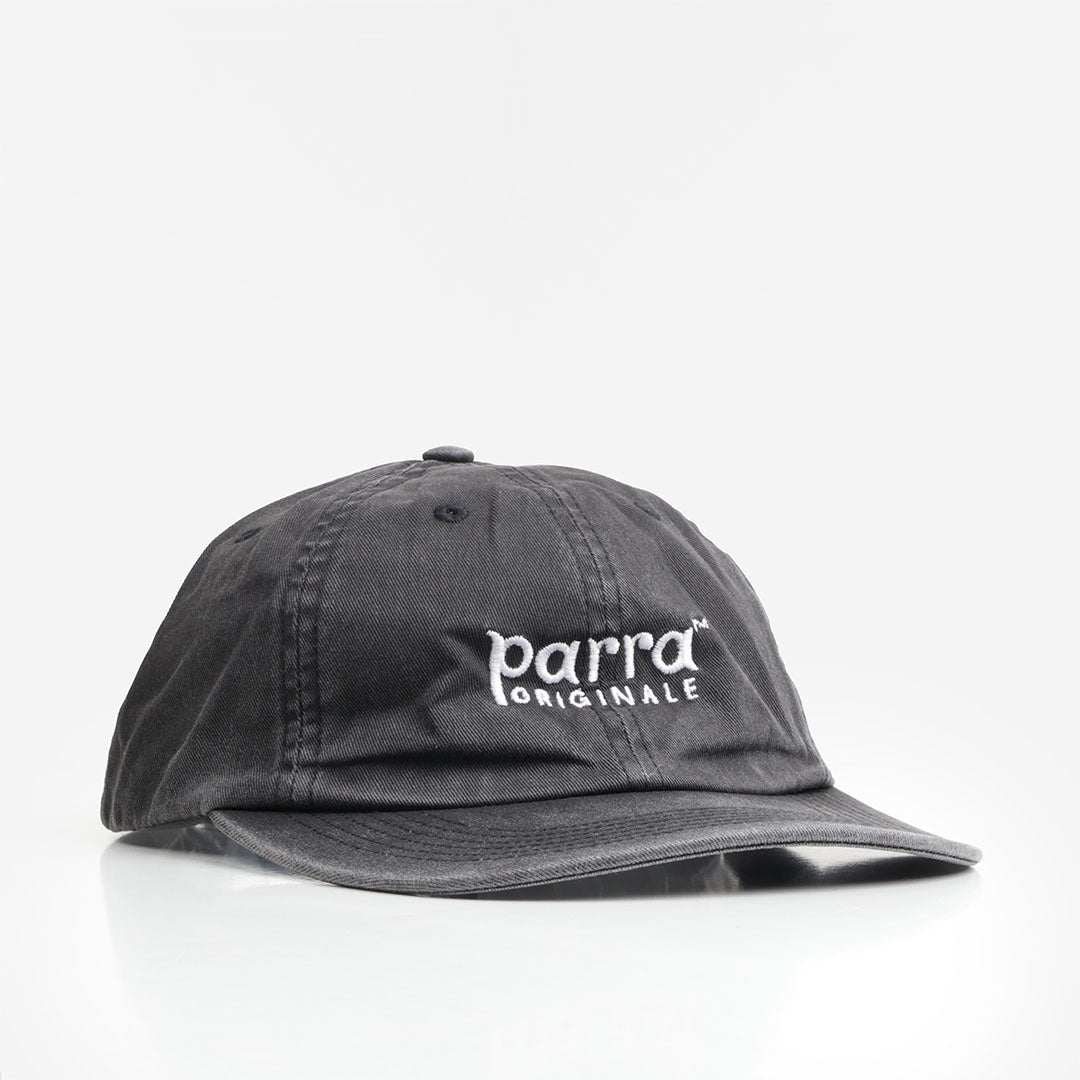 By Parra Originale 6 Panel Hat, Black, Detail Shot 1