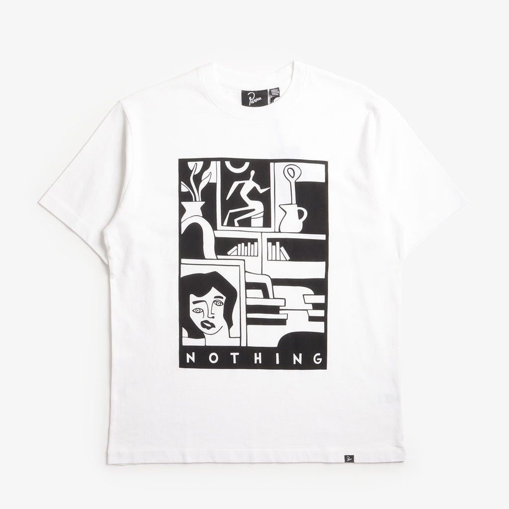 By Parra Our House T-Shirt, White, Detail Shot 1