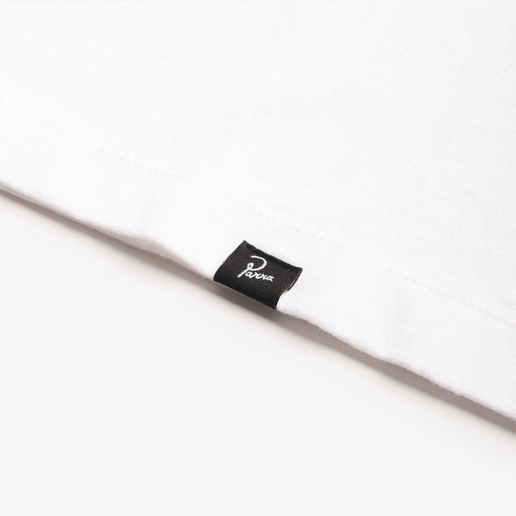 By Parra Reading The Square T-Shirt, White, Detail Shot 3