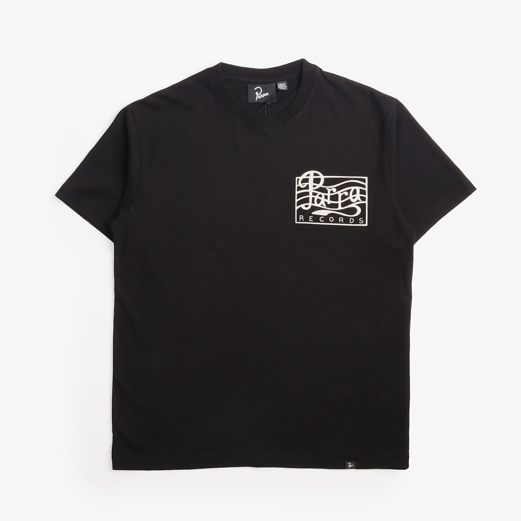By Parra Parra Records T-Shirt in Black, front view