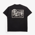 By Parra Parra Records T-Shirt in Black, back print