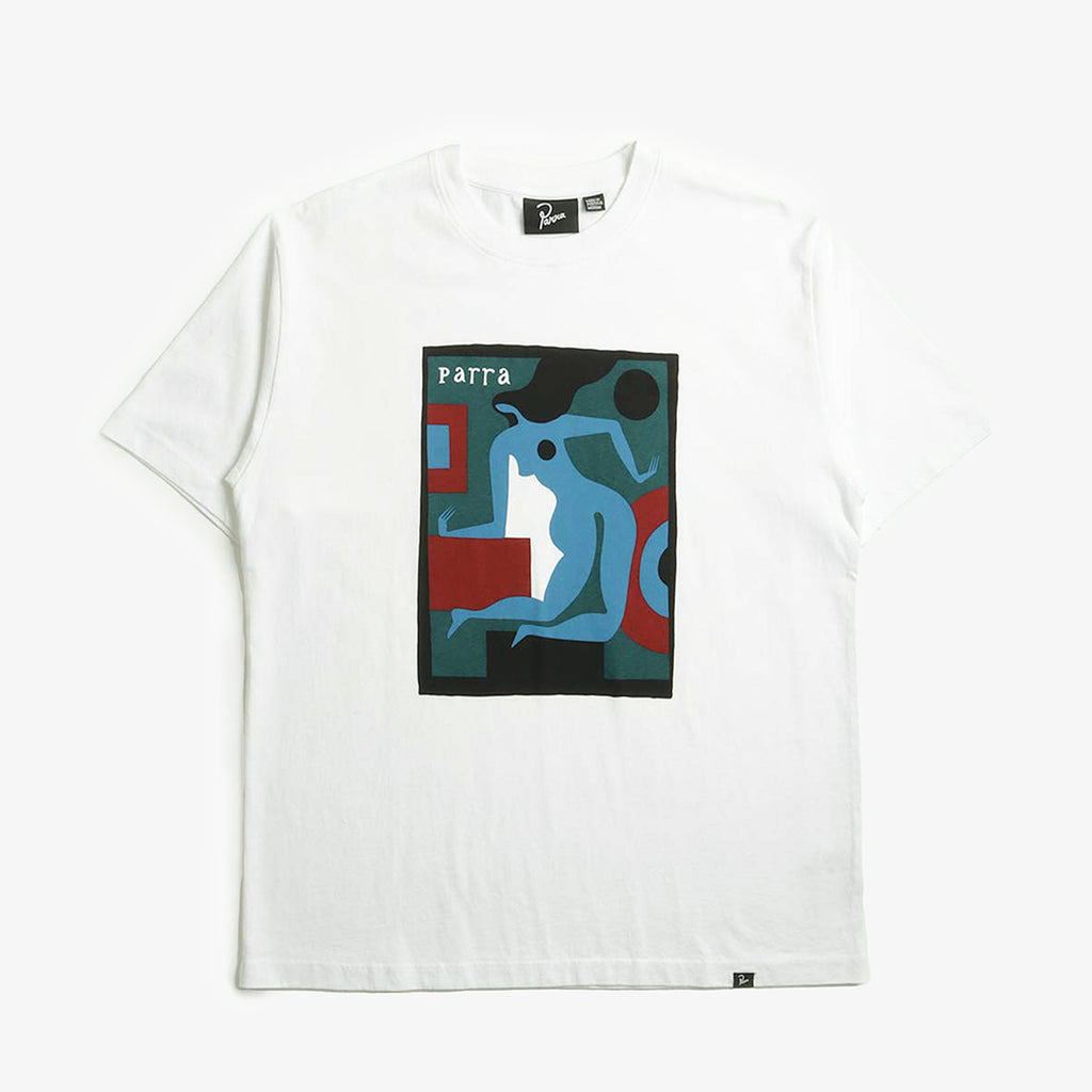 By Parra Room Fever T-Shirt, White, Detail Shot 1