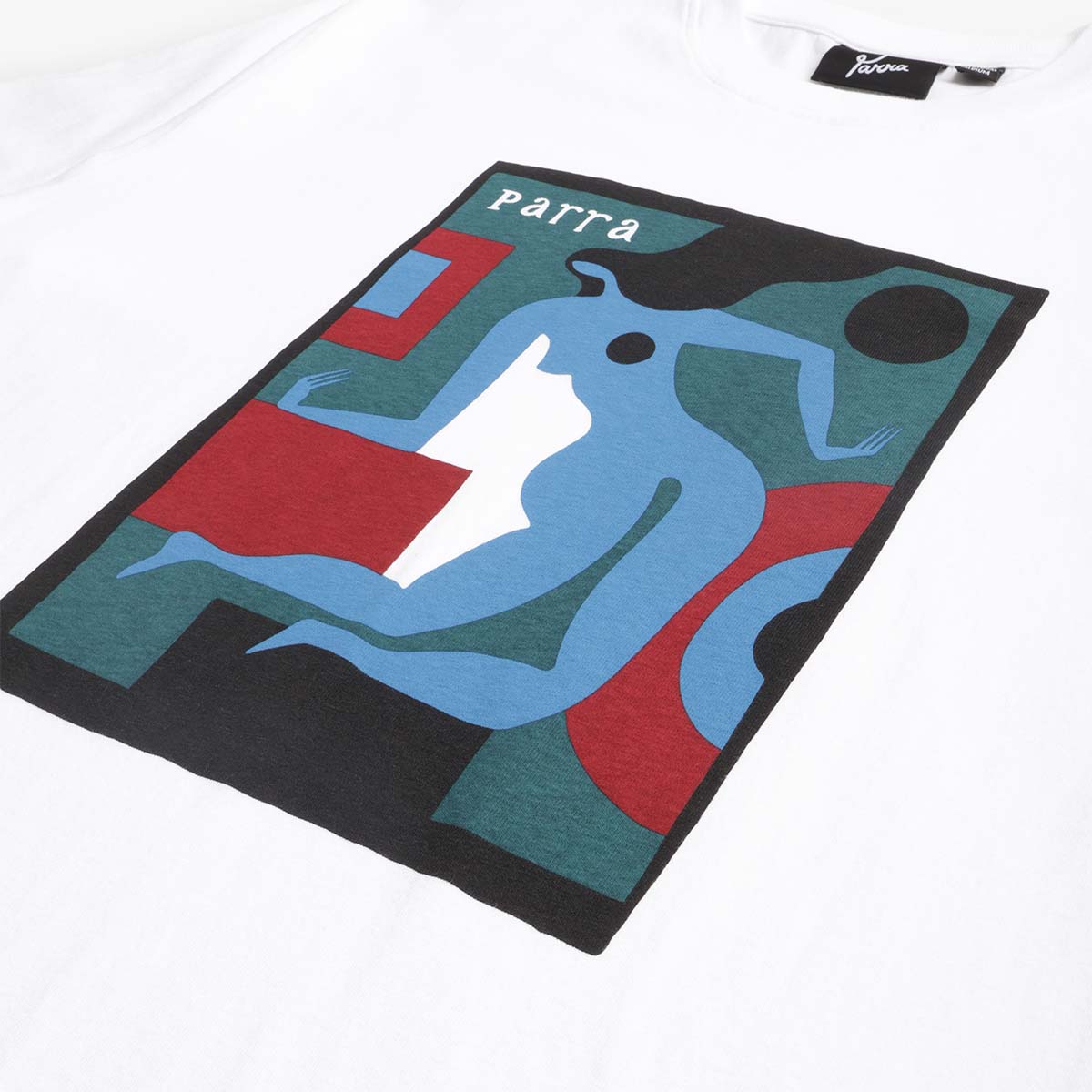 By Parra Room Fever T-Shirt, White, Detail Shot 2
