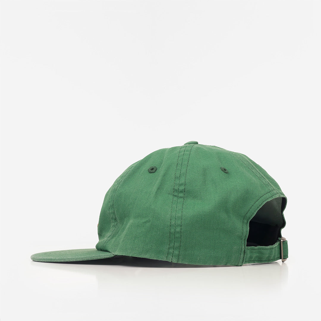 main By Parra Scripted 6 Panel Hat, Green, Detail Shot 3