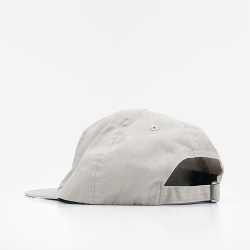 By Parra Signature 6 Panel Hat in Grey, back view