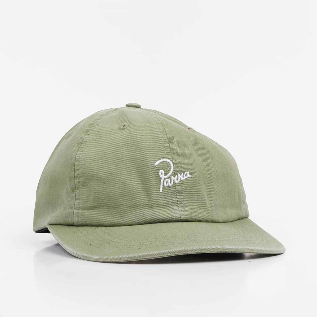 By Parra Signature 6 Panel Hat, Green, Detail Shot 1