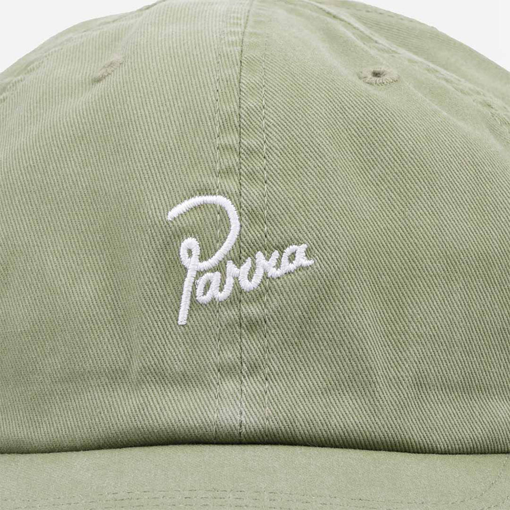 By Parra Signature 6 Panel Hat, Green, Detail Shot 2