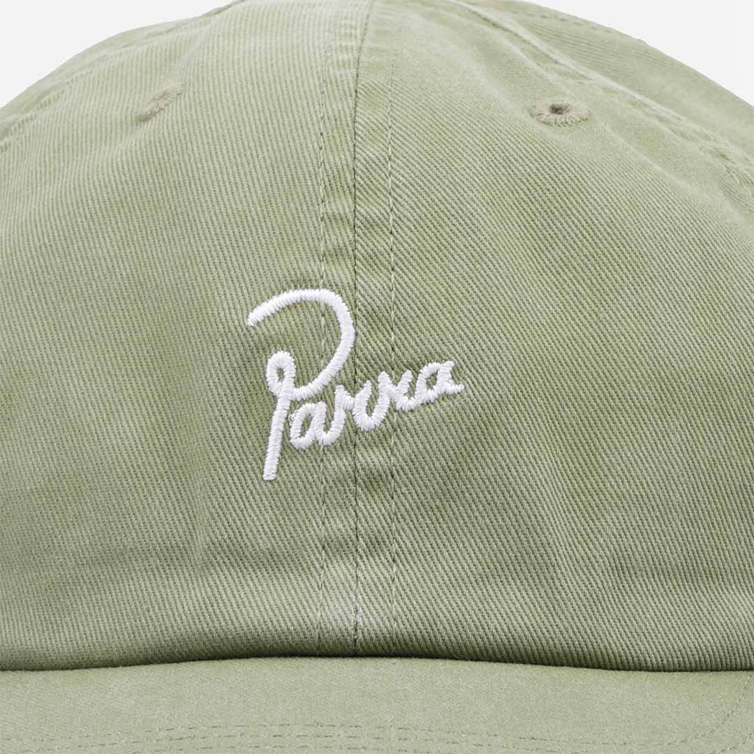 By Parra Signature 6 Panel Hat, Green, Detail Shot 2
