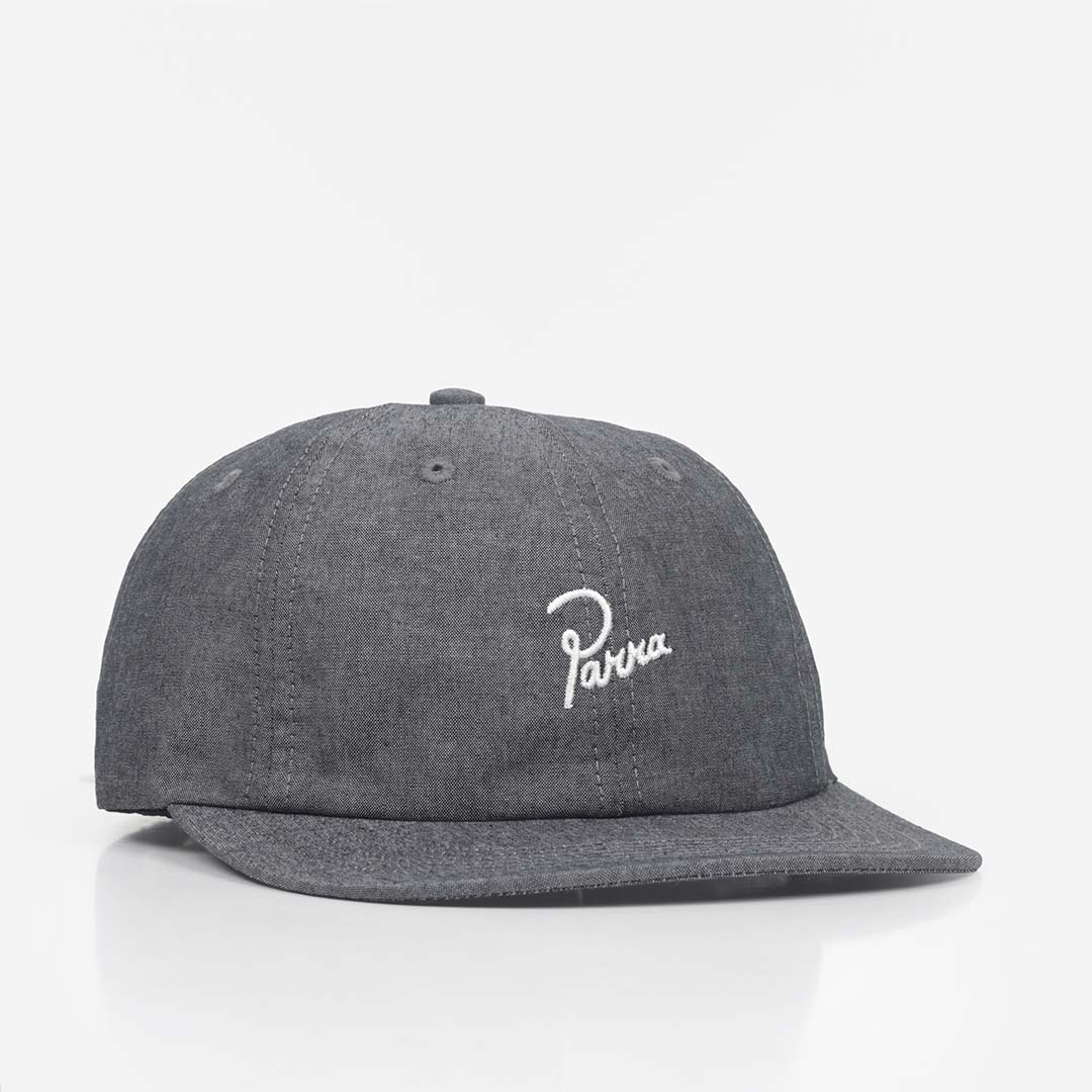 main By Parra Signature 6 Panel Hat, Black, Detail Shot 1