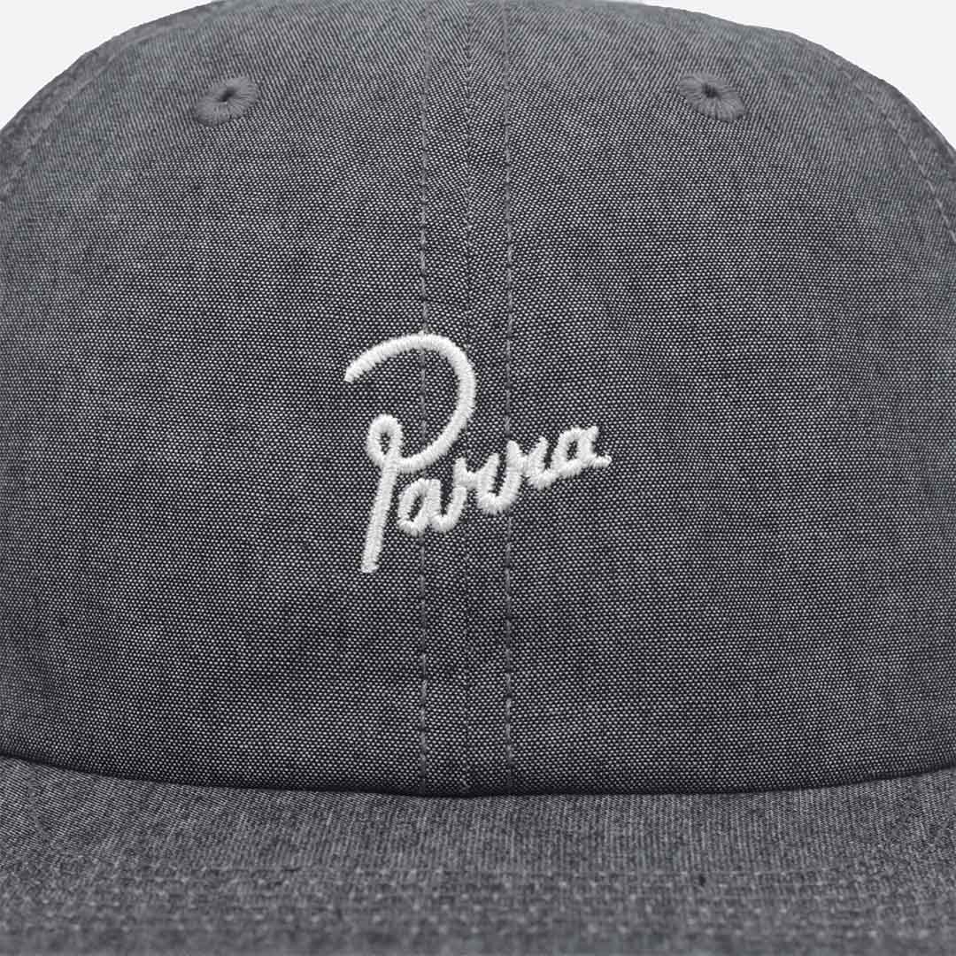By Parra Signature 6 Panel Hat, Black, Detail Shot 2