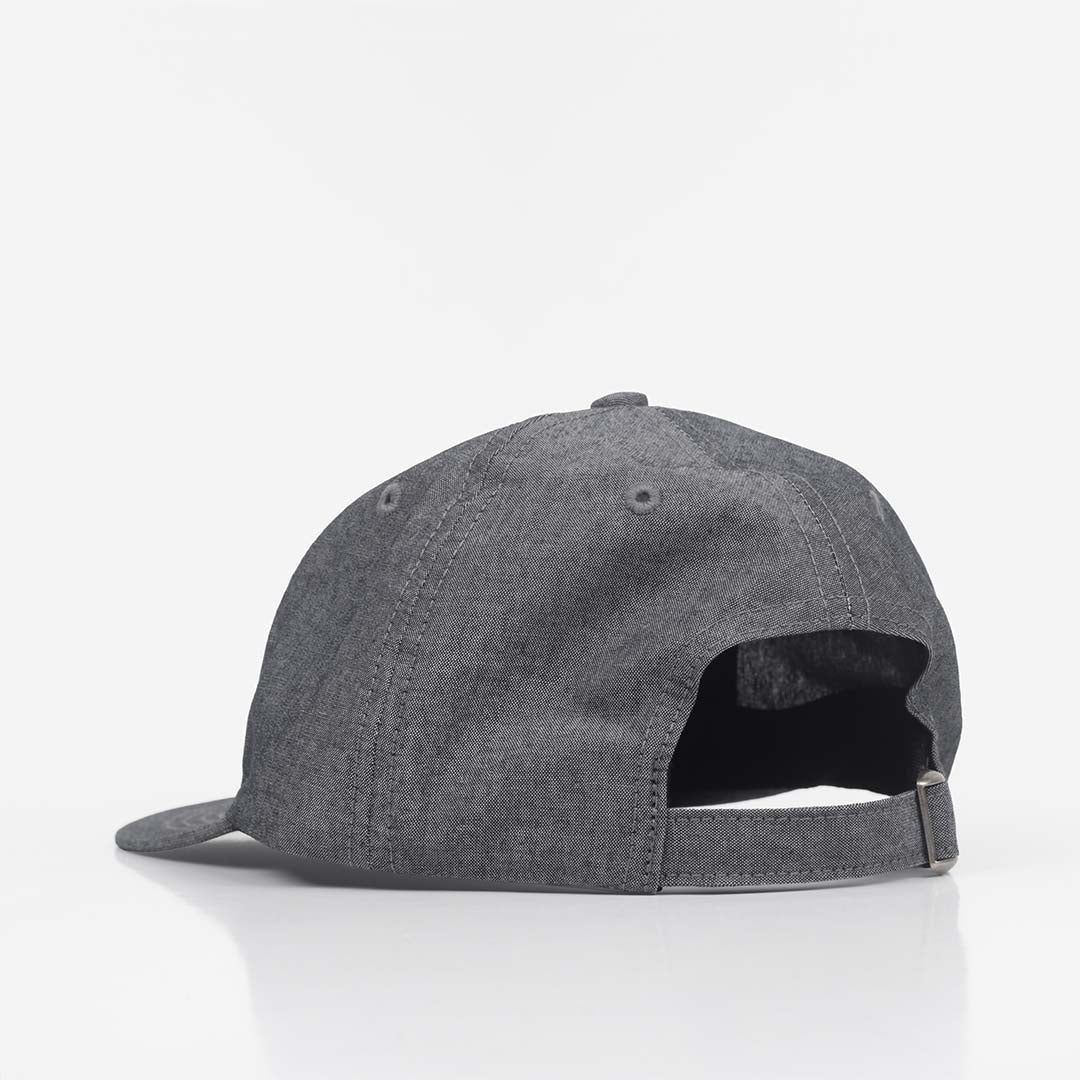 main By Parra Signature 6 Panel Hat, Black, Detail Shot 3