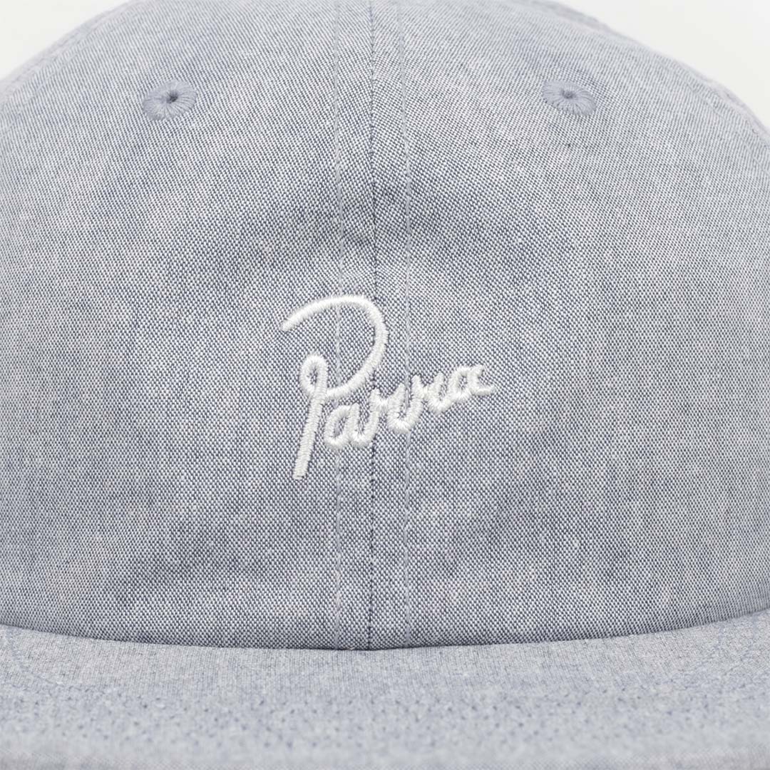 main By Parra Signature 6 Panel Hat, Blue, Detail Shot 2