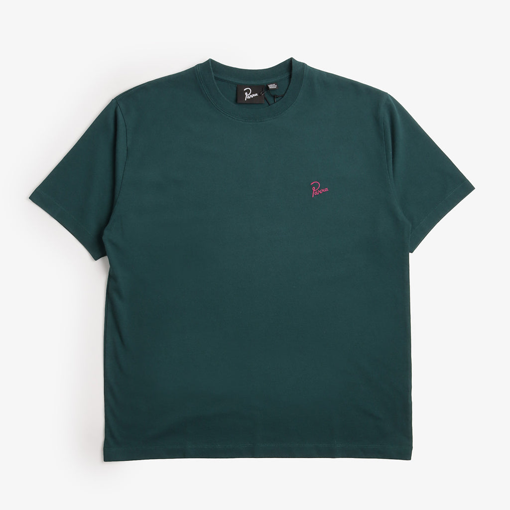 By Parra Signature T-Shirt, Dark Green, Detail Shot 1