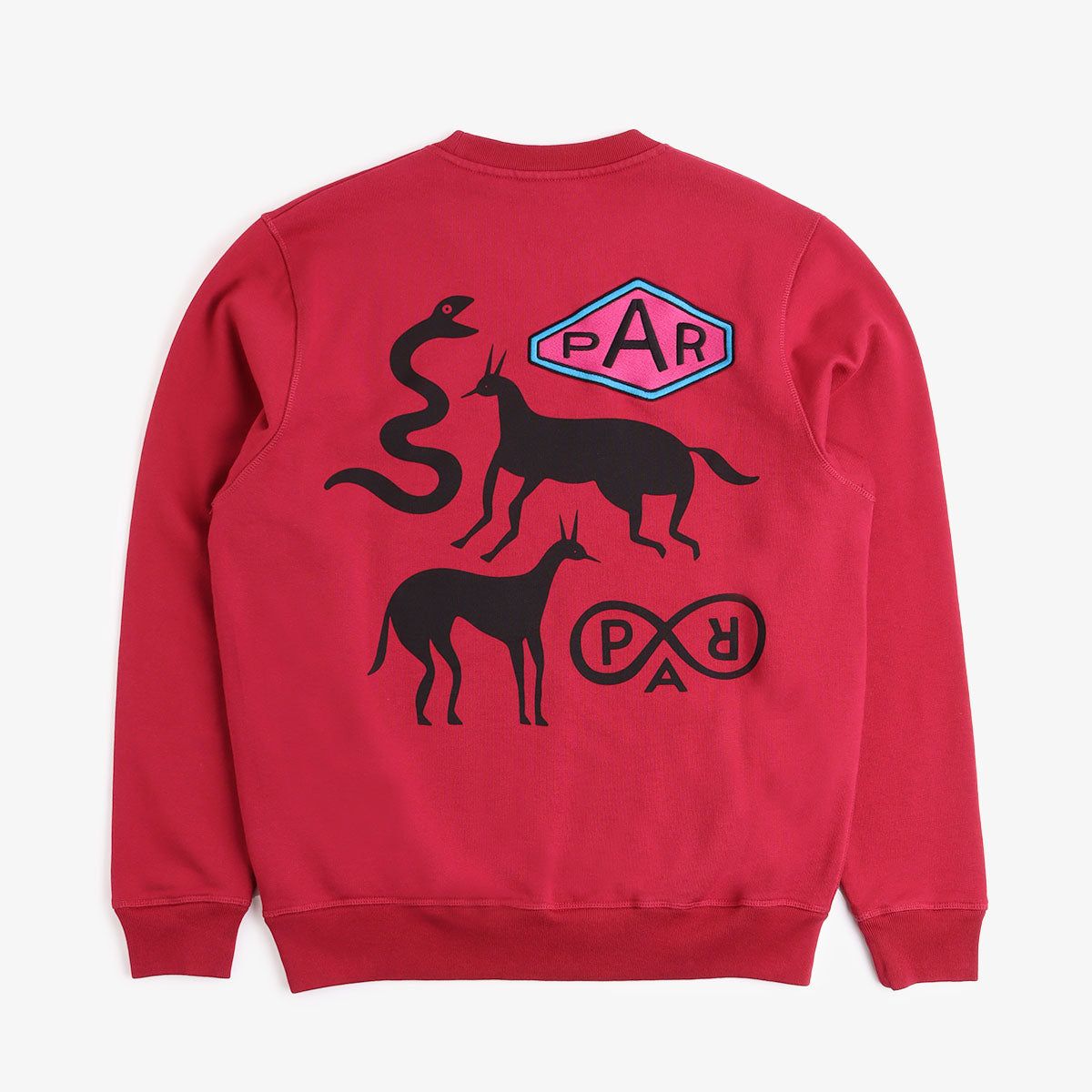By Parra Snaked By A Horse Crew Neck Sweatshirt