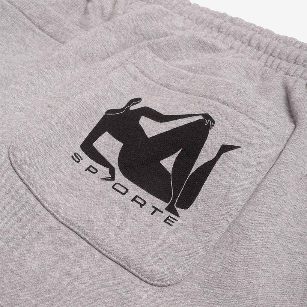 By Parra Sporte Sweatpant, Heather Grey, Detail Shot 6