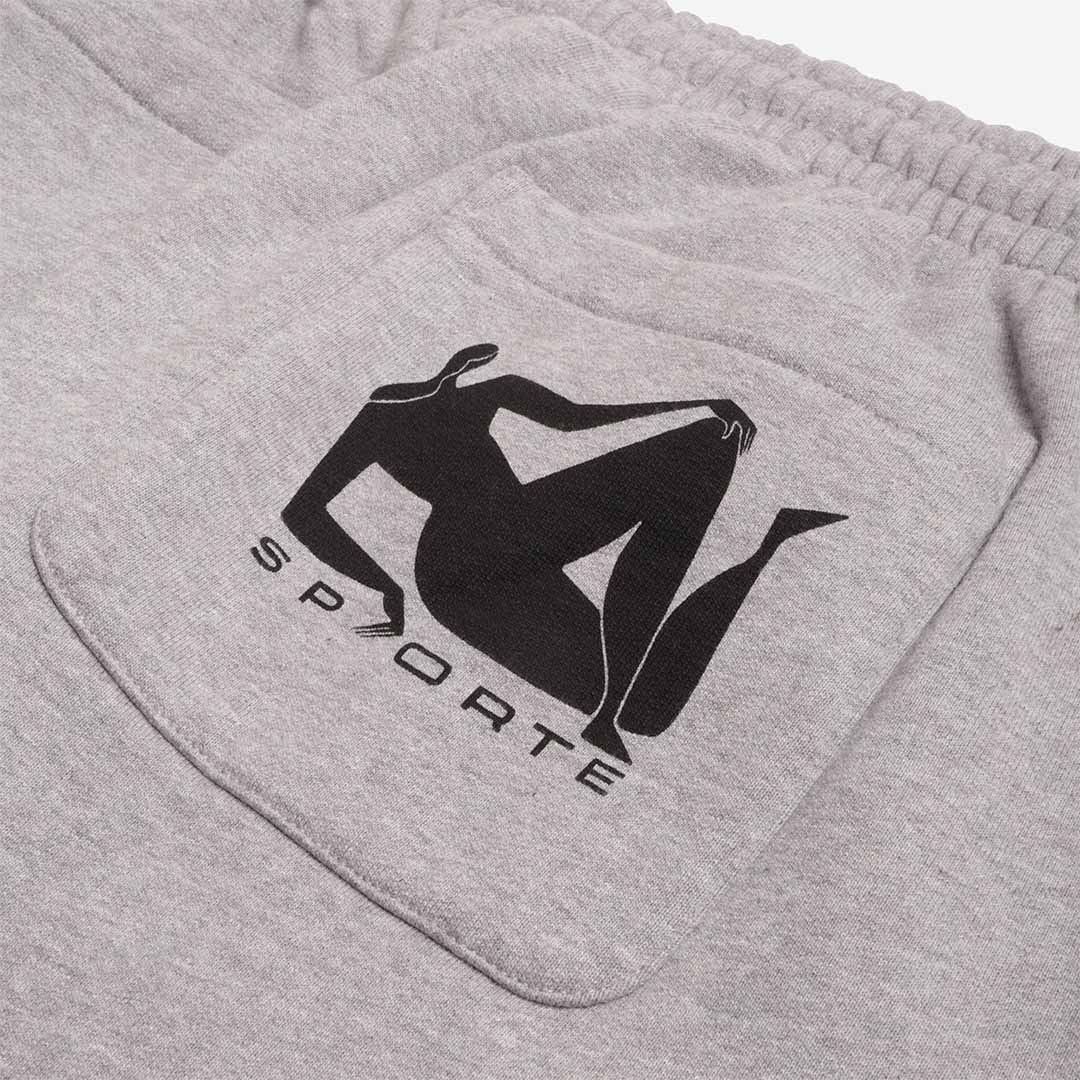 By Parra Sporte Sweatpant, Heather Grey, Detail Shot 6