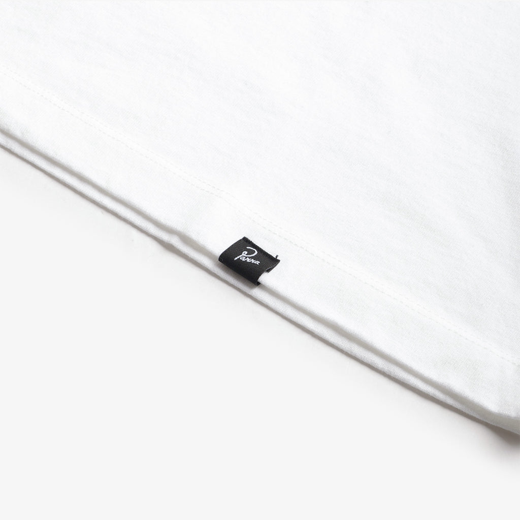 By Parra Super Nothing T-Shirt, White, Detail Shot 5