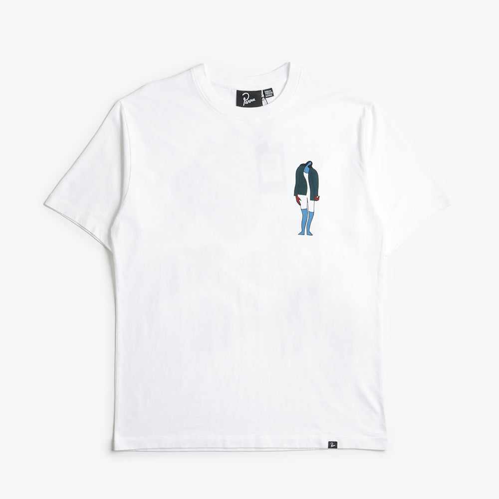 main By Parra The Broken Door T-Shirt, White, Detail Shot 2
