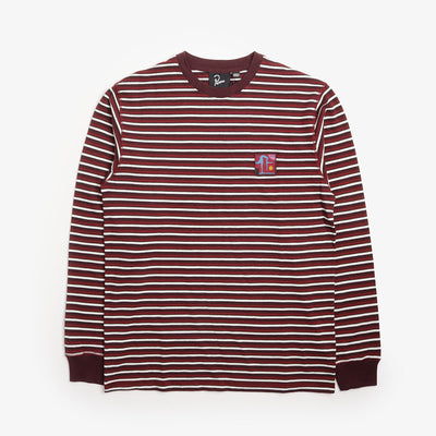 By Parra Tripped Stripes Pique Long Sleeve T-Shirt
