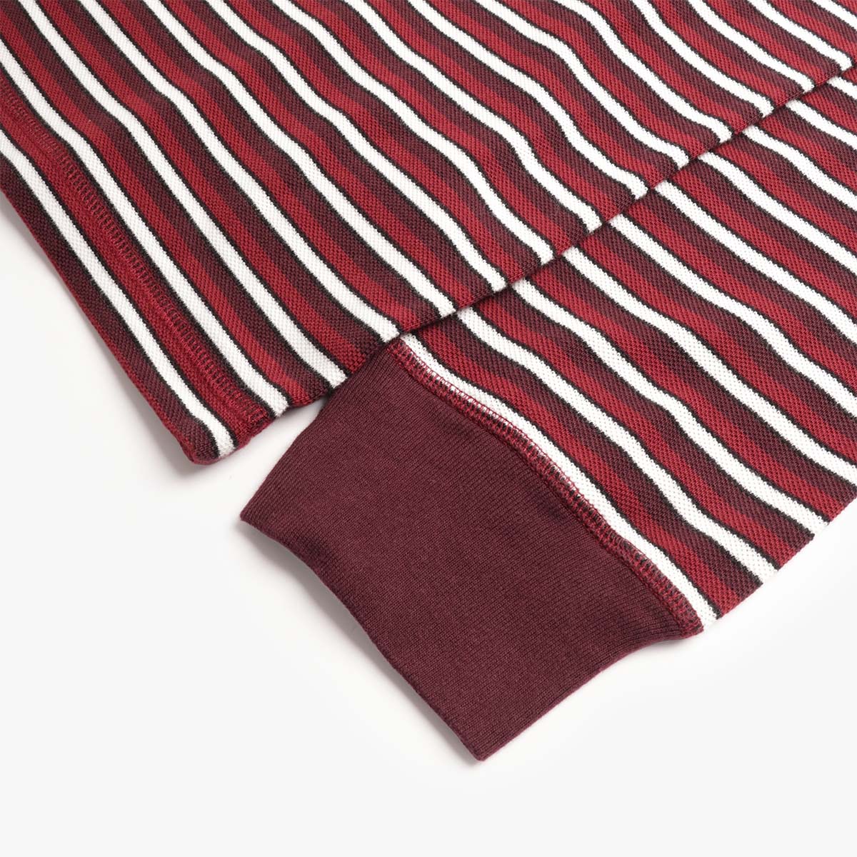 By Parra Tripped Stripes Pique Long Sleeve T-Shirt