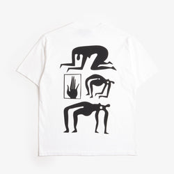 thumbnail By Parra Yoga Discounts T-Shirt, White, Detail Shot 1
