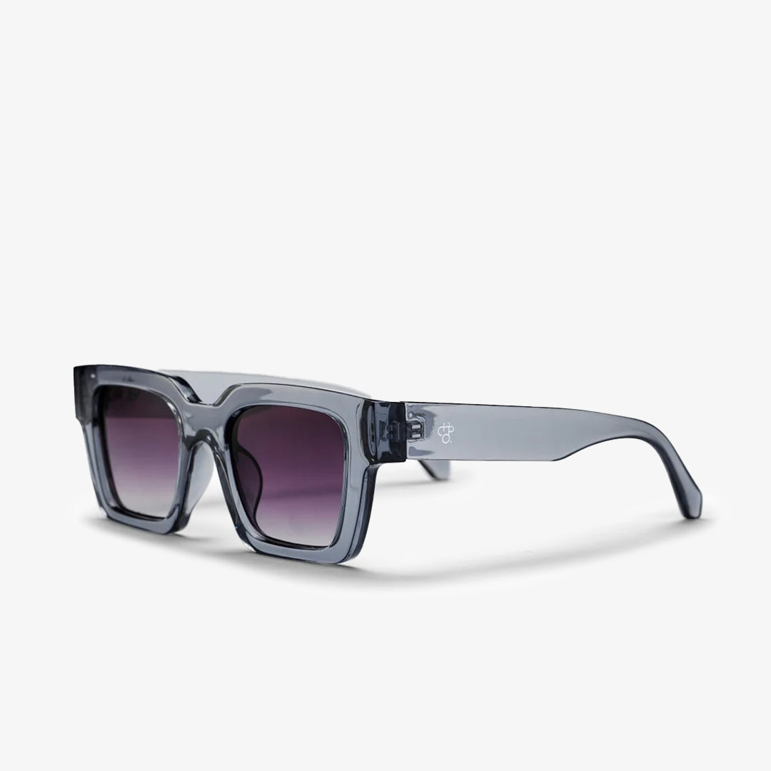 CHPO Max Sunglasses, Grey Transparent, Detail Shot 2