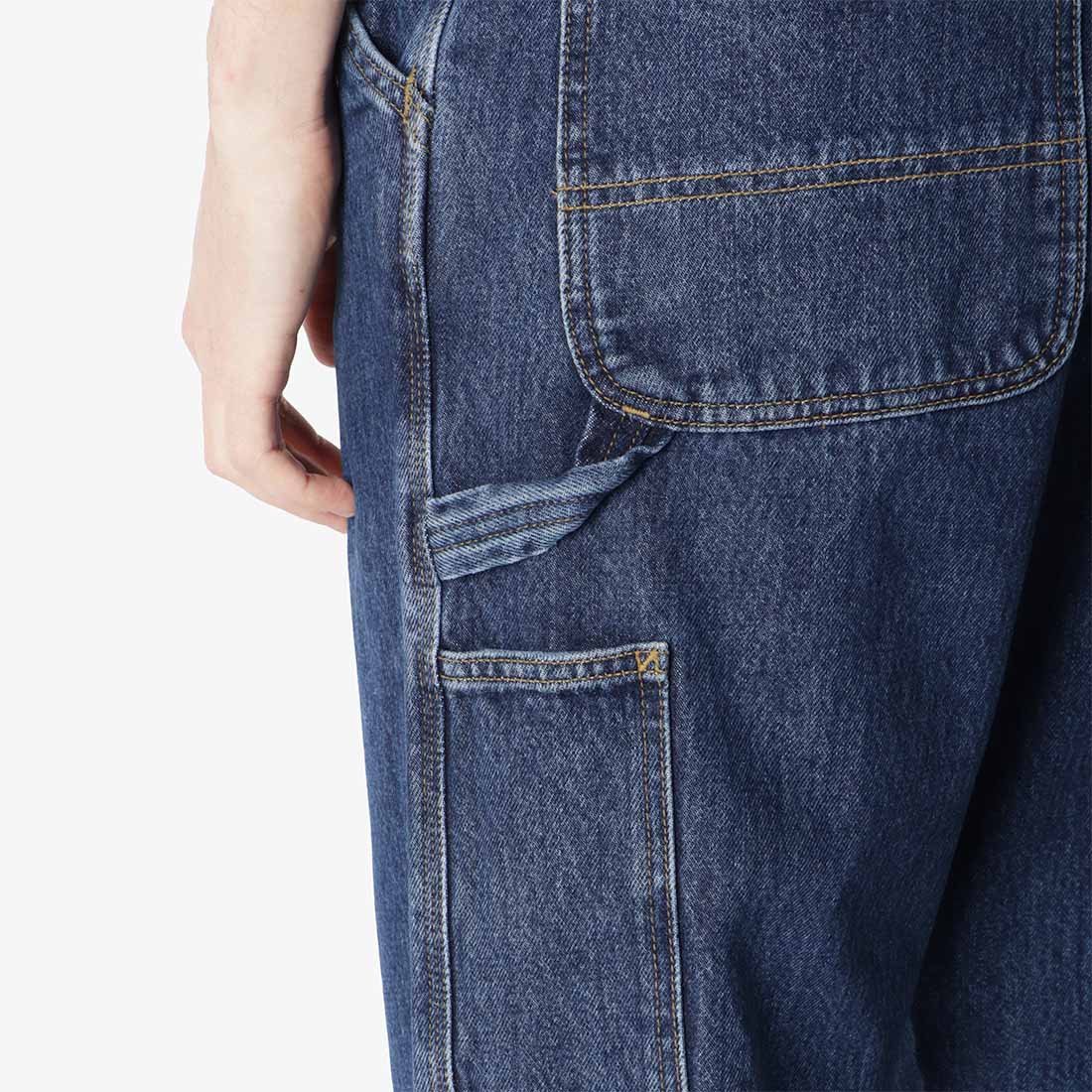 Carhartt WIP Single Knee Pant, Blue (Stone Washed), Detail Shot 9