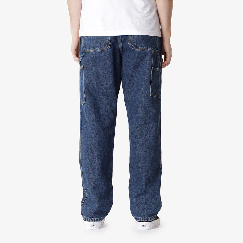 Carhartt WIP Single Knee Pant, Blue (Stone Washed), Detail Shot 12