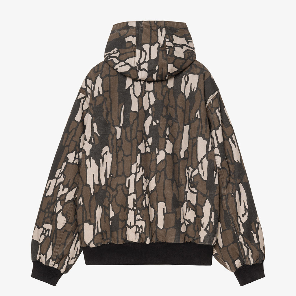Carhartt WIP 50 Years Anniversary OG Active Jacket - Canvas, Hamilton Brown Camo Trebark (Rinsed), Detail Shot 4