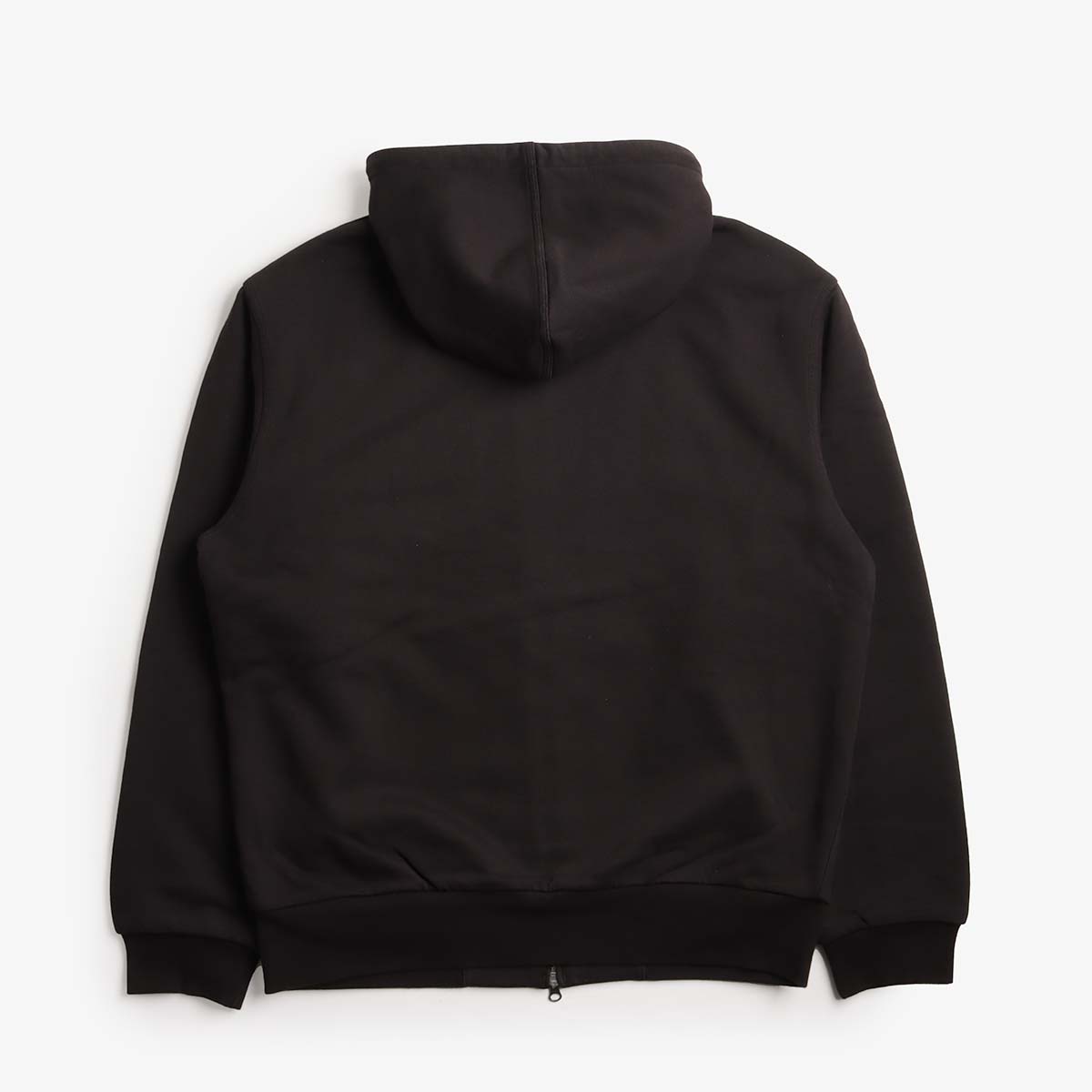 Carhartt WIP Active Sweat Jacket, Black Stone Washed, Detail Shot 5