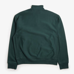 thumbnail Carhartt WIP American Script Half Zip Sweatshirt, Dark Fir, Detail Shot 2