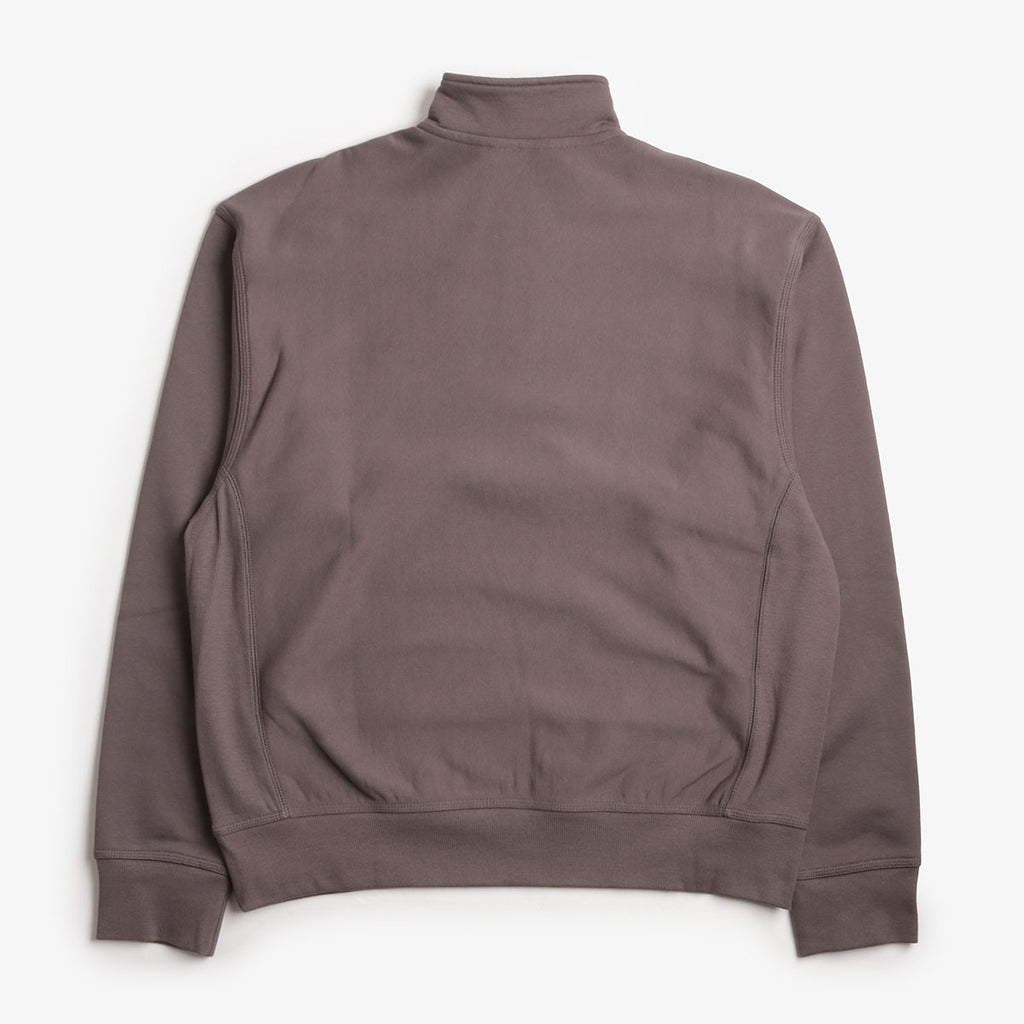 Carhartt WIP American Script Half Zip Sweatshirt, Porphyry, Detail Shot 2