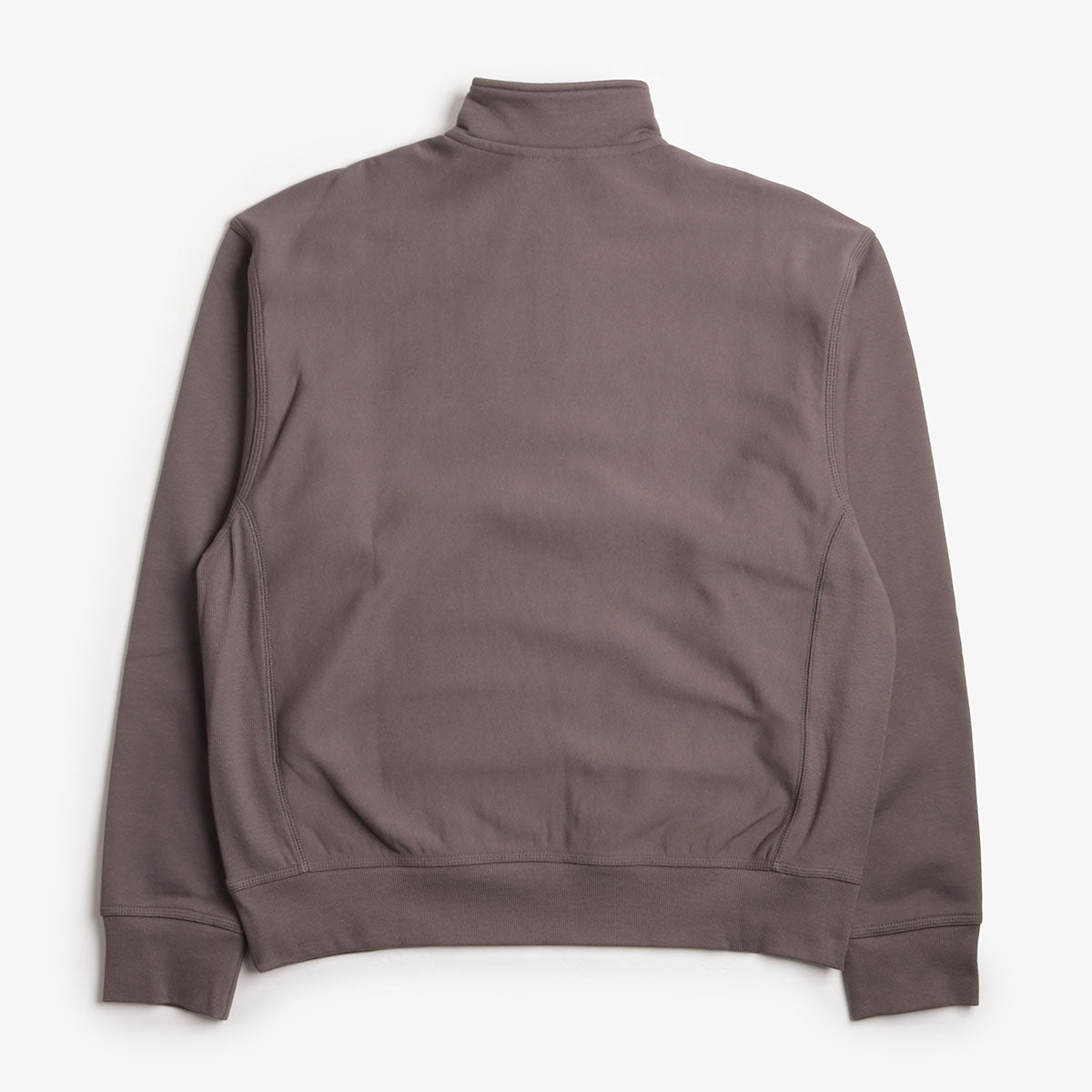 main Carhartt WIP American Script Half Zip Sweatshirt, Porphyry, Detail Shot 2