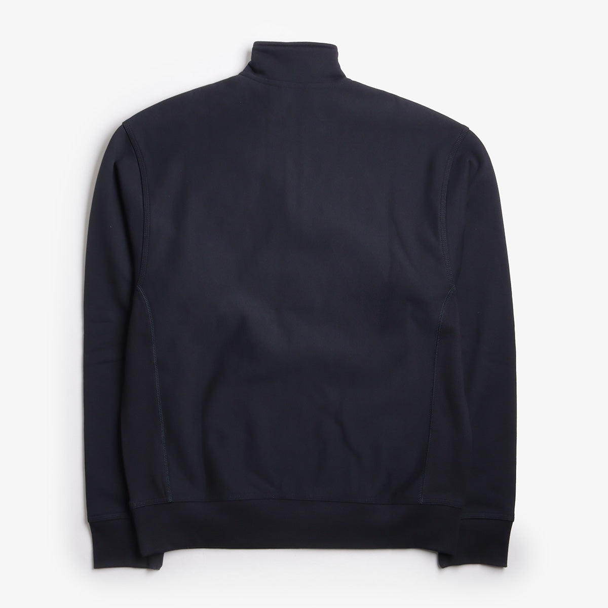 Carhartt WIP American Script Half Zip Sweatshirt, Deep Night, Detail Shot 2