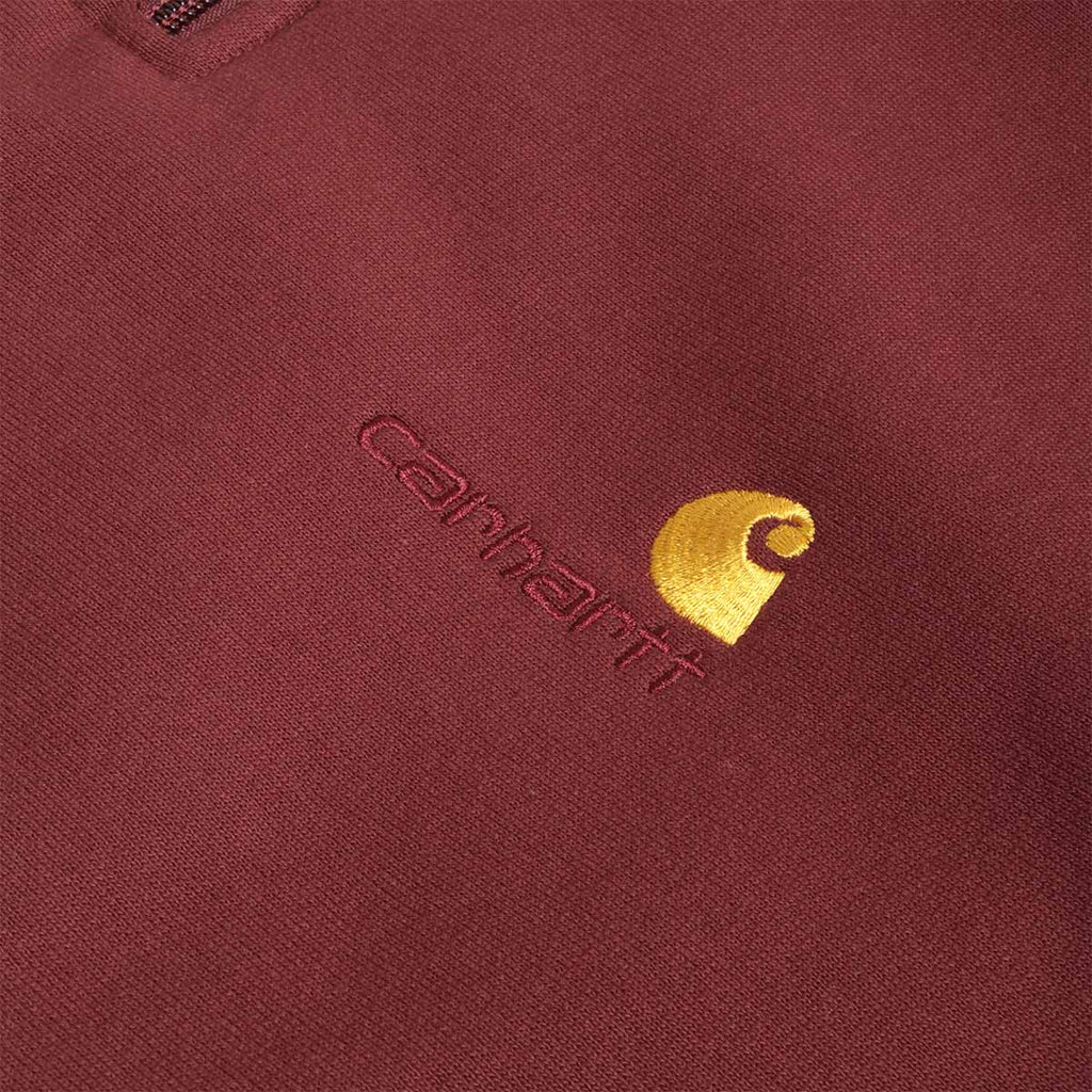 Carhartt WIP American Script Half Zip Sweatshirt