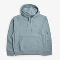 Carhartt WIP American Script Pullover Hoodie, Citadel, Detail Shot 1