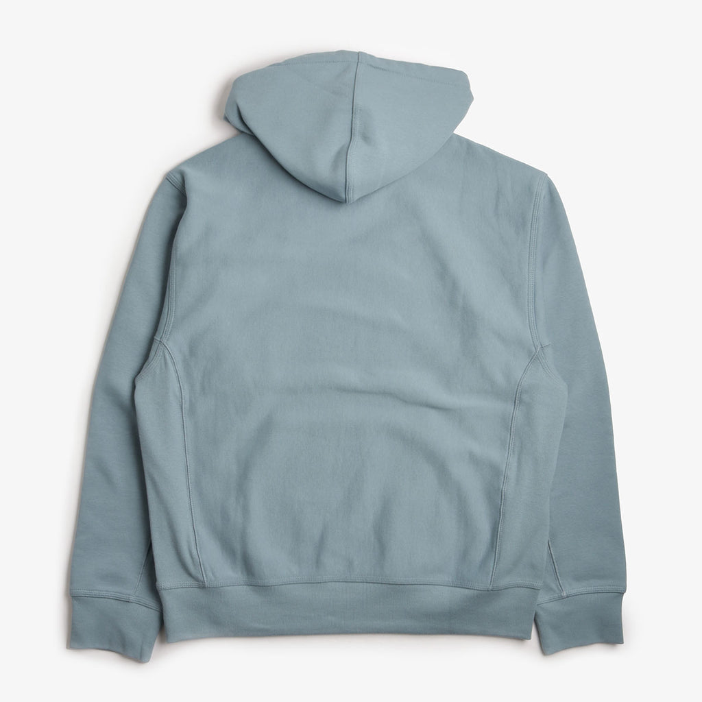 Carhartt WIP American Script Pullover Hoodie, Citadel, Detail Shot 2